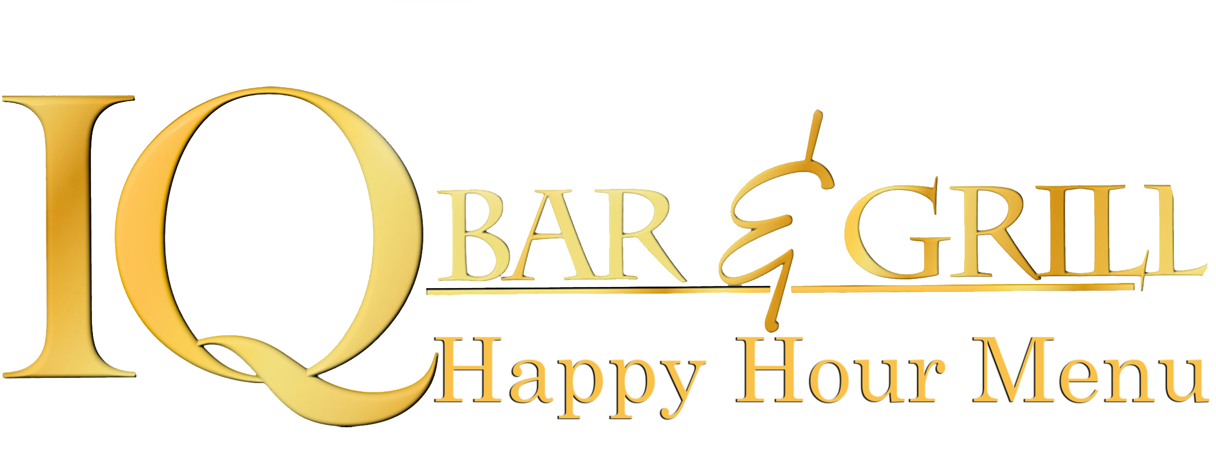 Happy Hour menu | IQ Bar & Grill